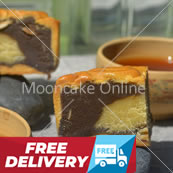 芝麻绿豆 Sesame and Mungbean Paste Mooncake [2 BOXES] [FREE DELIVERY]