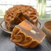 单黄莲蓉 Lotus Paste Mooncake with 1 Yolk [4 pieces]