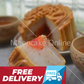椰林邀月 Coconut Paste Mooncake with 1 Yolk [12 pieces] [FREE DELIVERY]