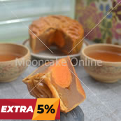 榴莲飄香 Durian Lotus Paste Mooncake with 1 Yolk