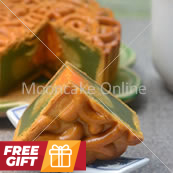 光辉翠月 Imperial Jade Mooncake with 1 Yolk [FREE Gift]